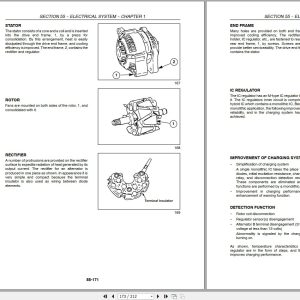 cNew Holland Tractor TC21DA TC24DA Repair Manual 3