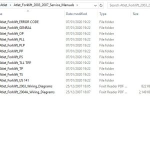 AtletForklift20032007ServiceManuals 1
