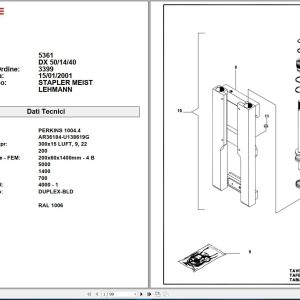 Baumann Forklift Parts Manuals2