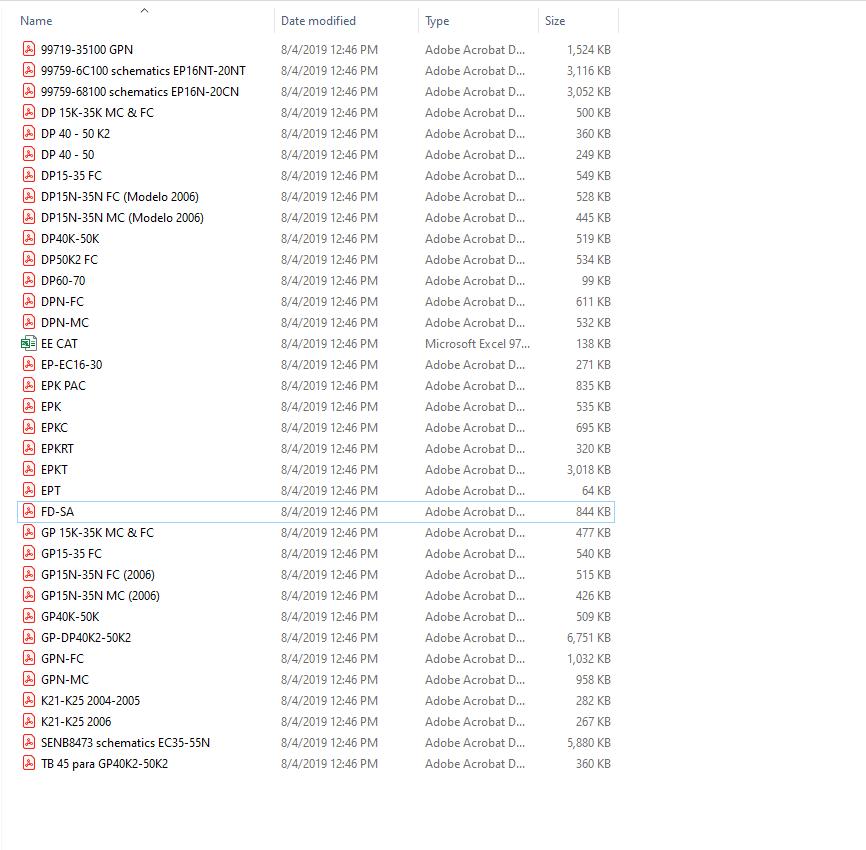 CAT Forklift Electrical Schematic Diagram1