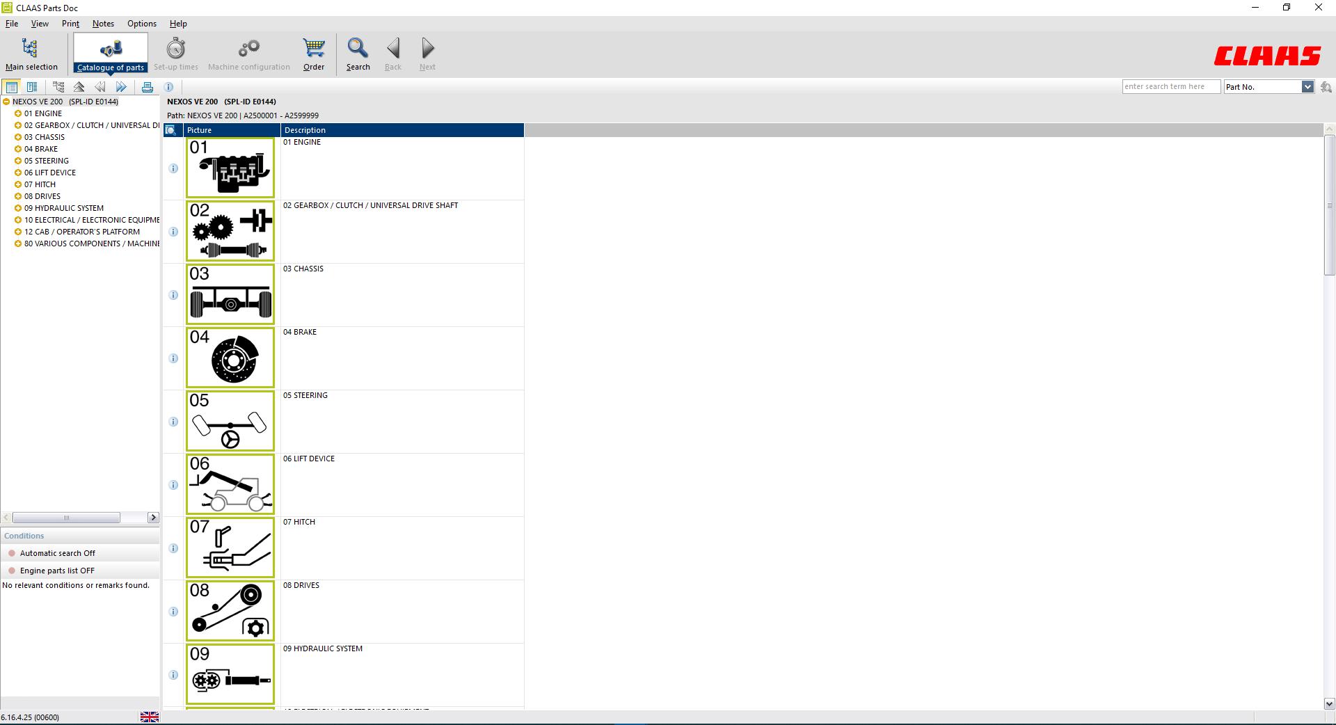Claas Parts Doc 22 Agricultural Updated 614 012020 EPC0 1