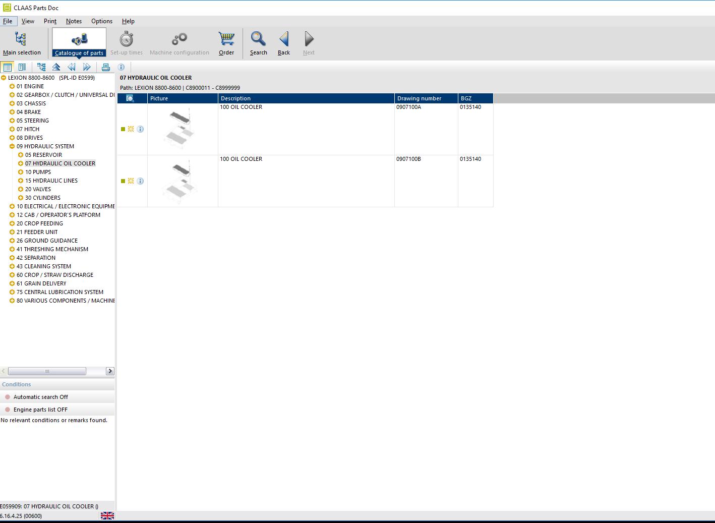 Claas Parts Doc 22 Agricultural Updated 614 012020 EPC6 1