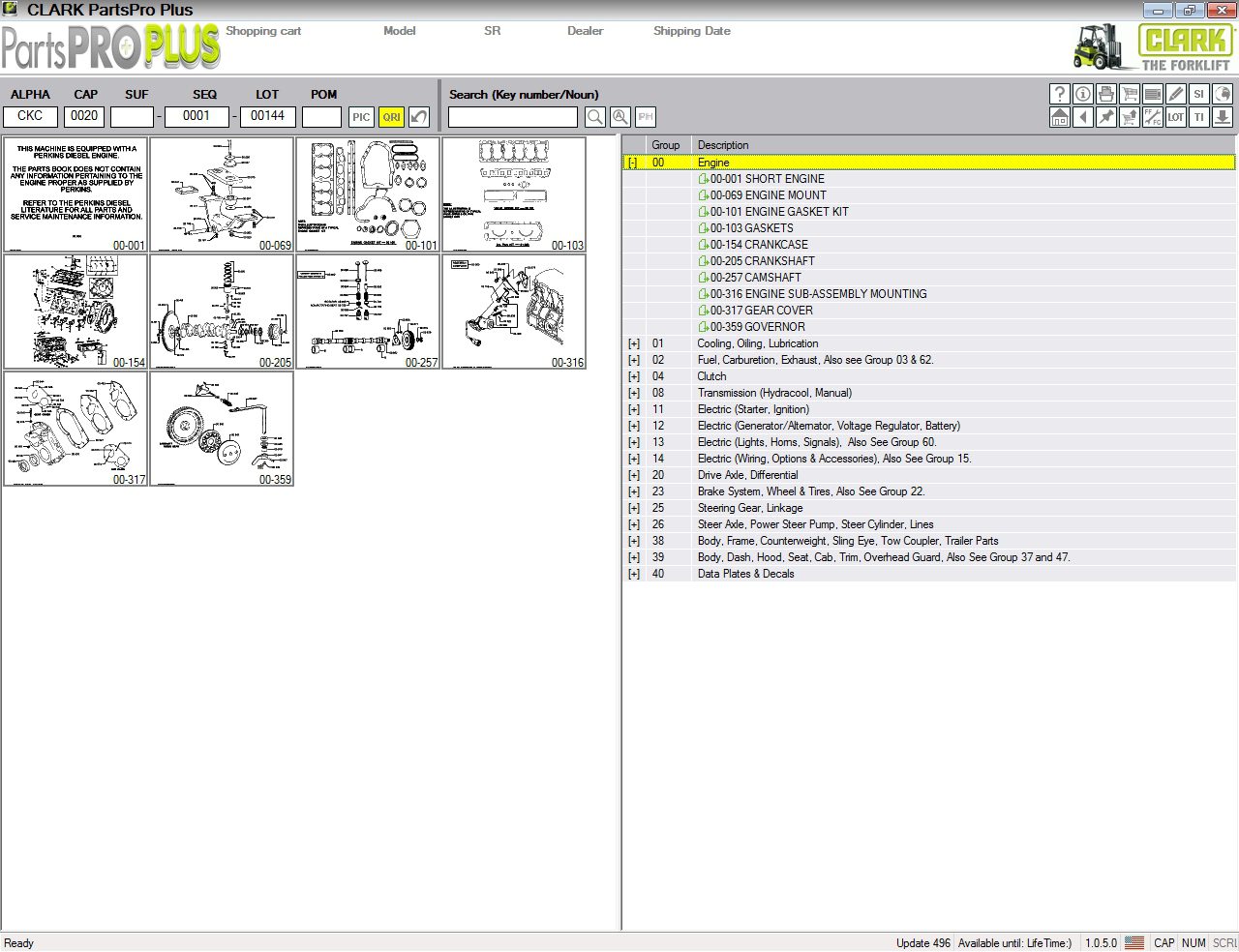 Clark ForkLift Parts Pro Plus v496 01.2020 3