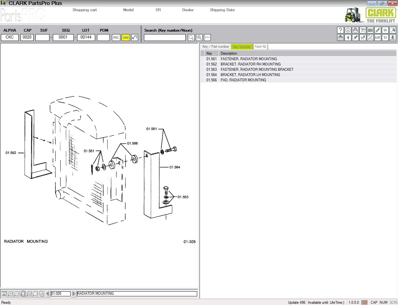 Clark ForkLift Parts Pro Plus v496 01.2020 4