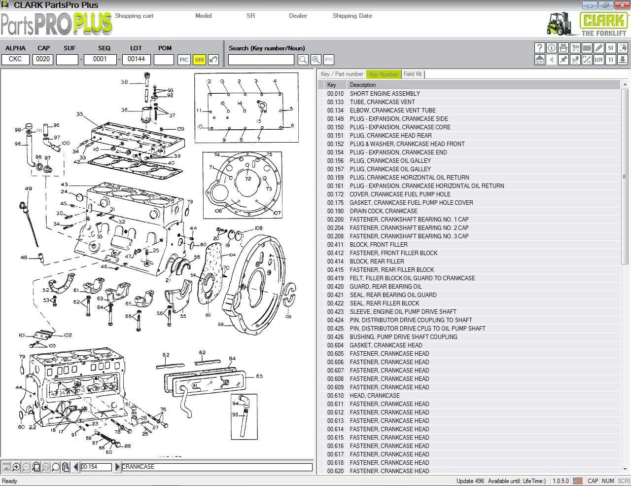 Clark ForkLift Parts Pro Plus v496 01.2020 5