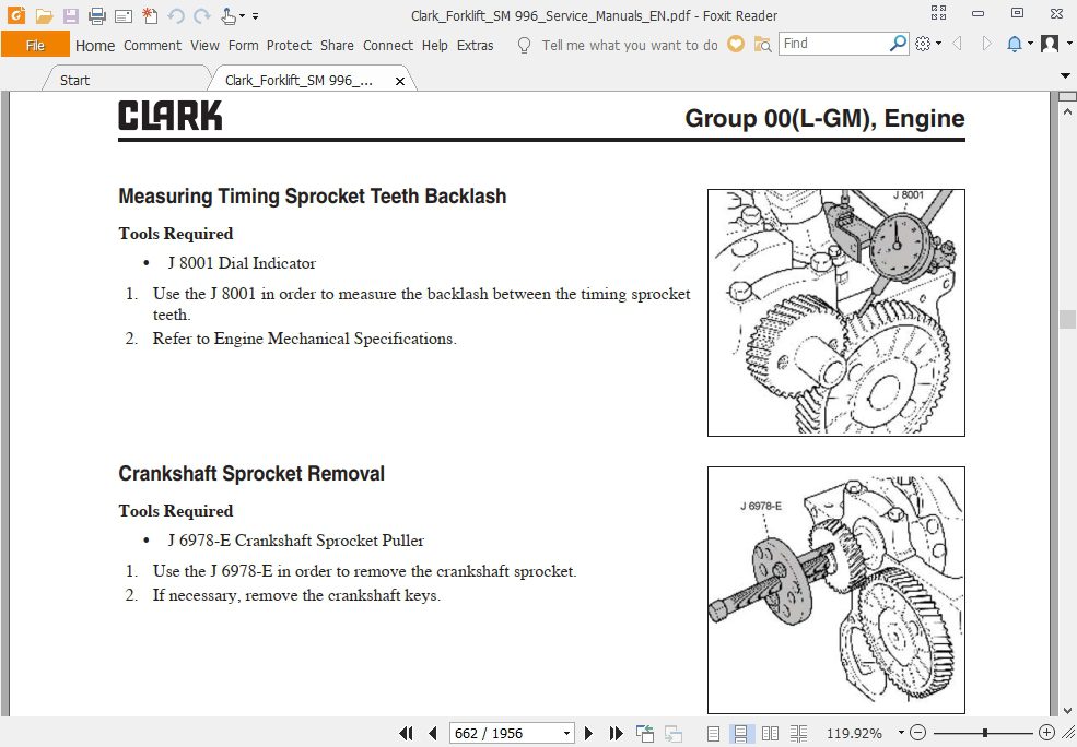 ClarkForklift Full Service Manuals DVD 4