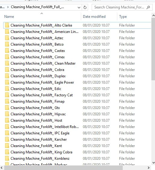 Cleaning MachineForkliftFullServiceManualsDVD 1 1