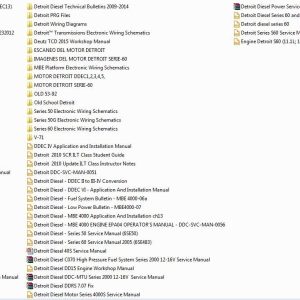 Detroit Diesel All Models Full Manuals DVD1 1