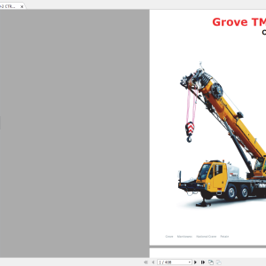 Grove Crane TMS9000 2 Operators Service Manual