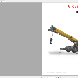 Grove Cranes RT770E Operators Manual 1