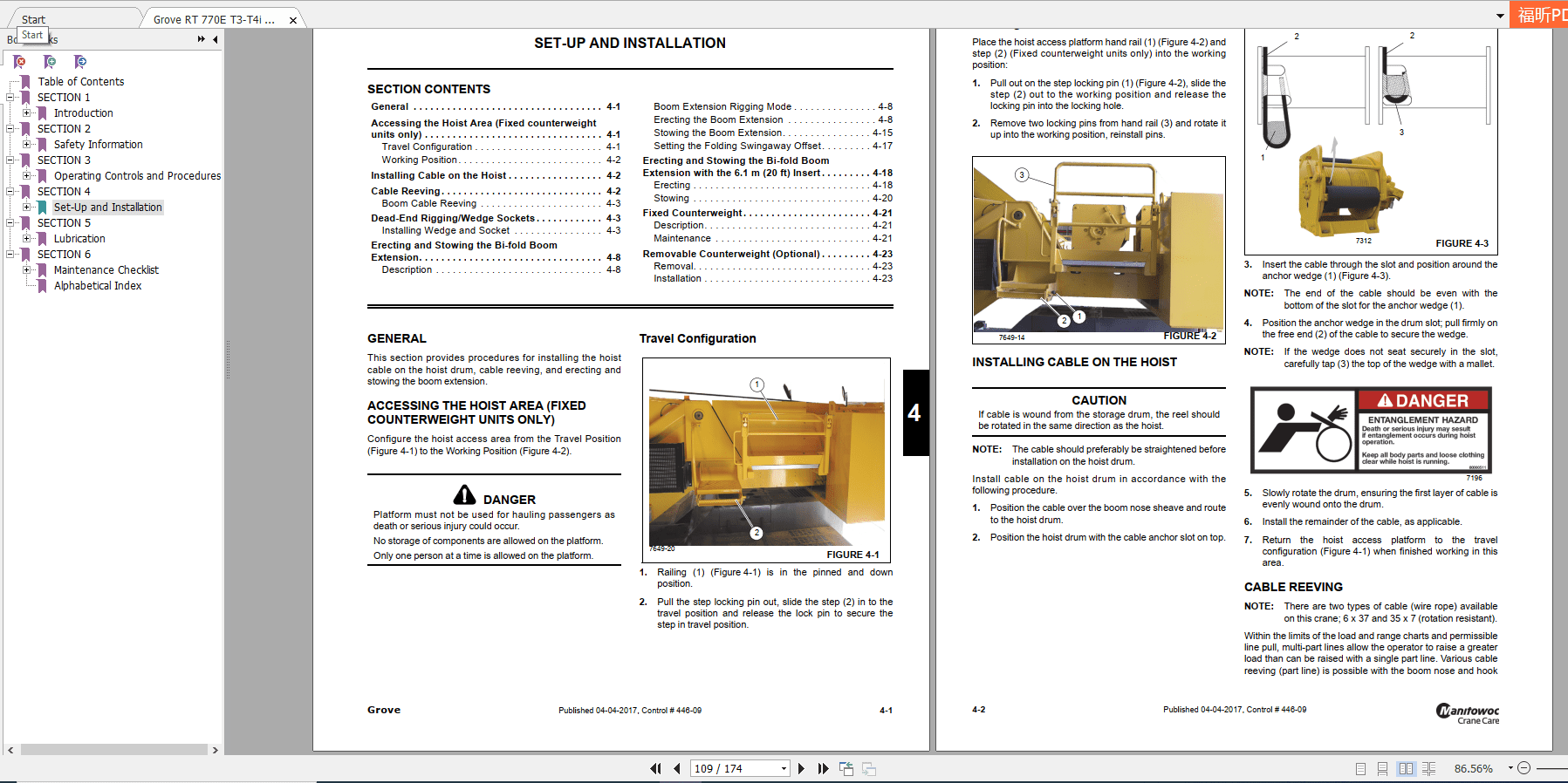 Grove Cranes RT770E Operators Manual 3