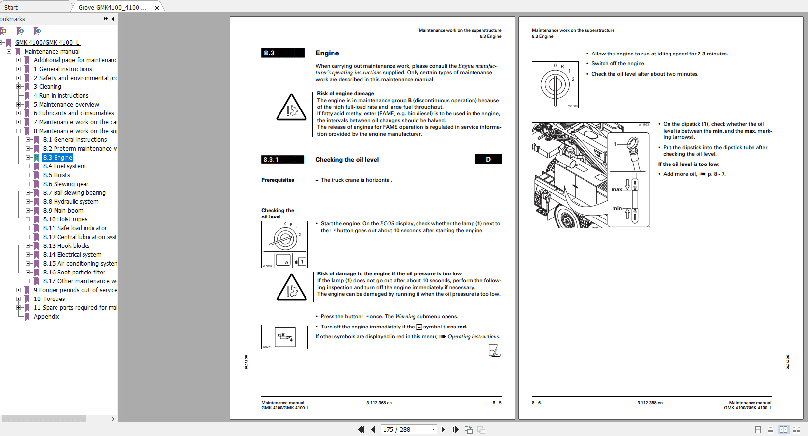 Grove Mobile Crane GMK 4100 Operating Maintenance Manual 4