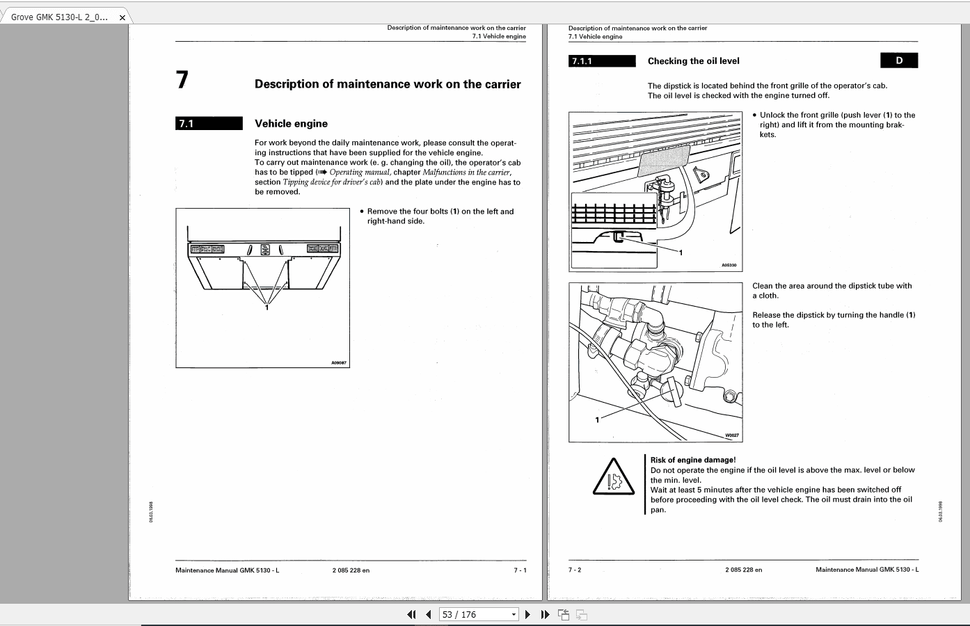 Grove Mobile Crane GMK 5130 L Maintenance Manual 2