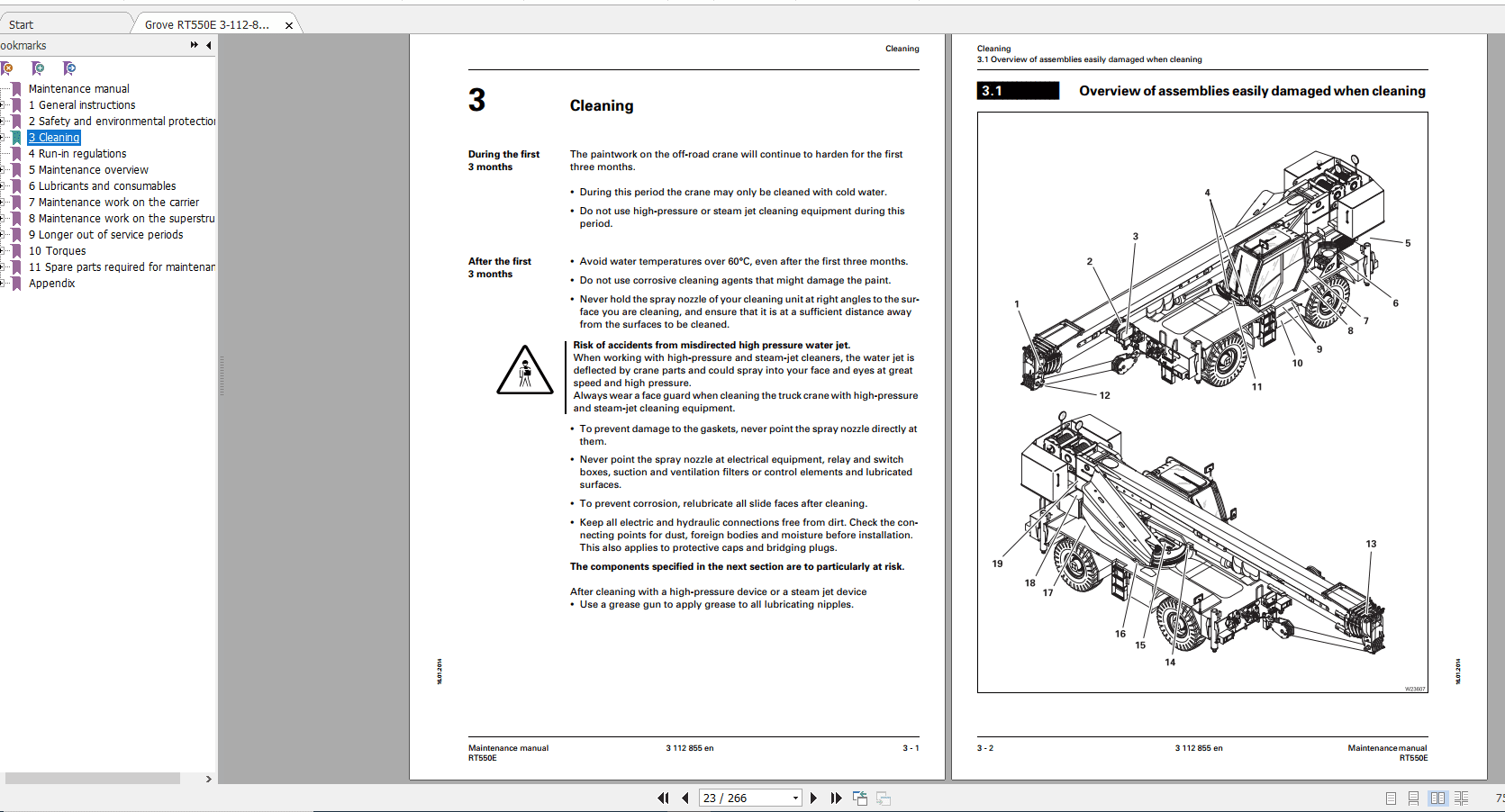 Grove RT550E 3 112 855EN Maintenance Manual 2
