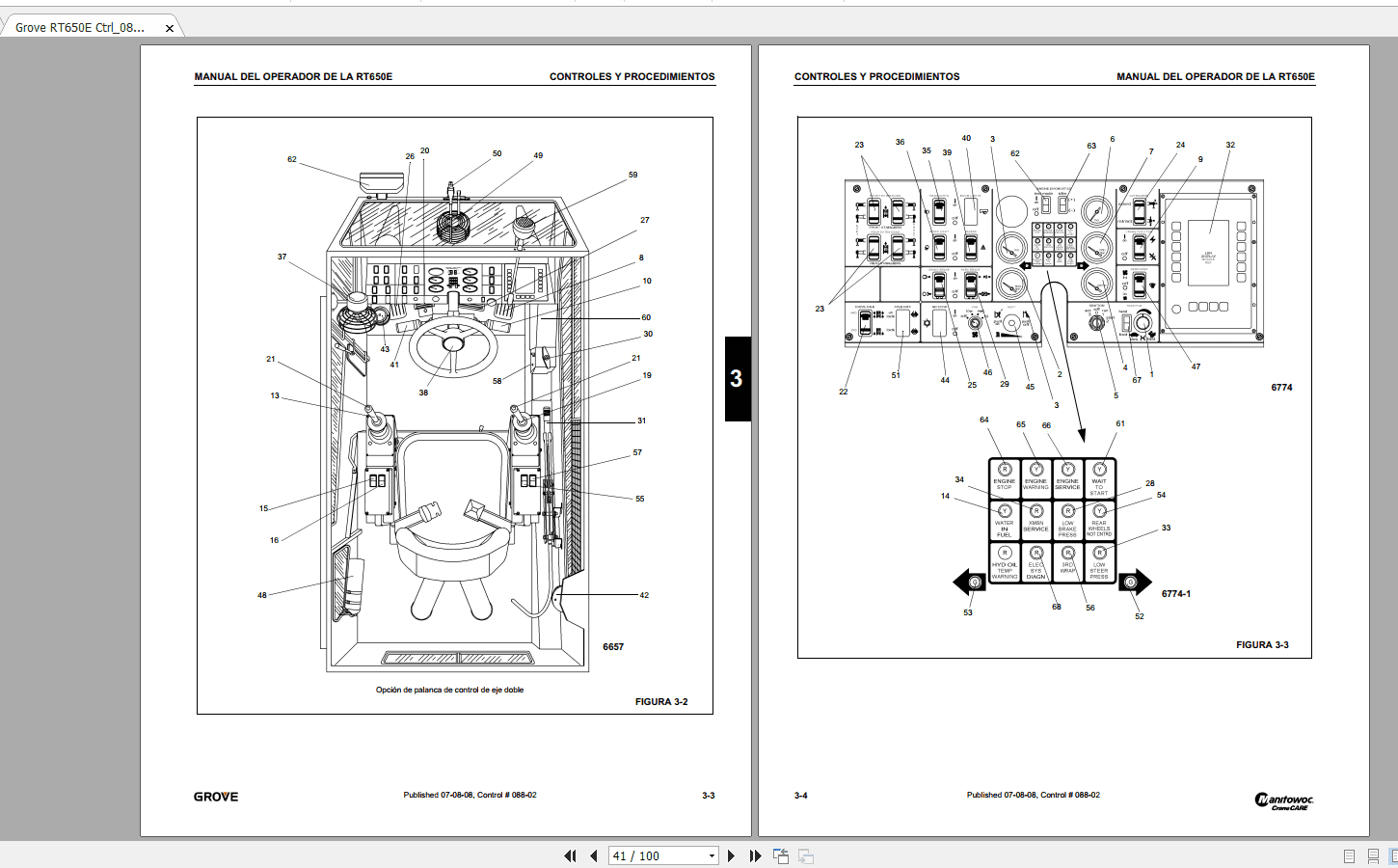 Grove RT650E Ctrl088 02 Operators ManualSpanish 3