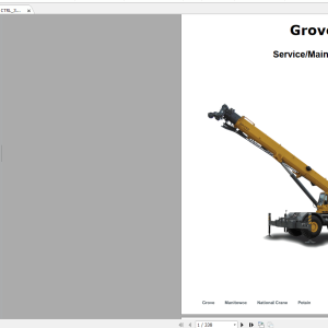 Grove RT880E CTRL358 02 Service Maintenance Manual 1