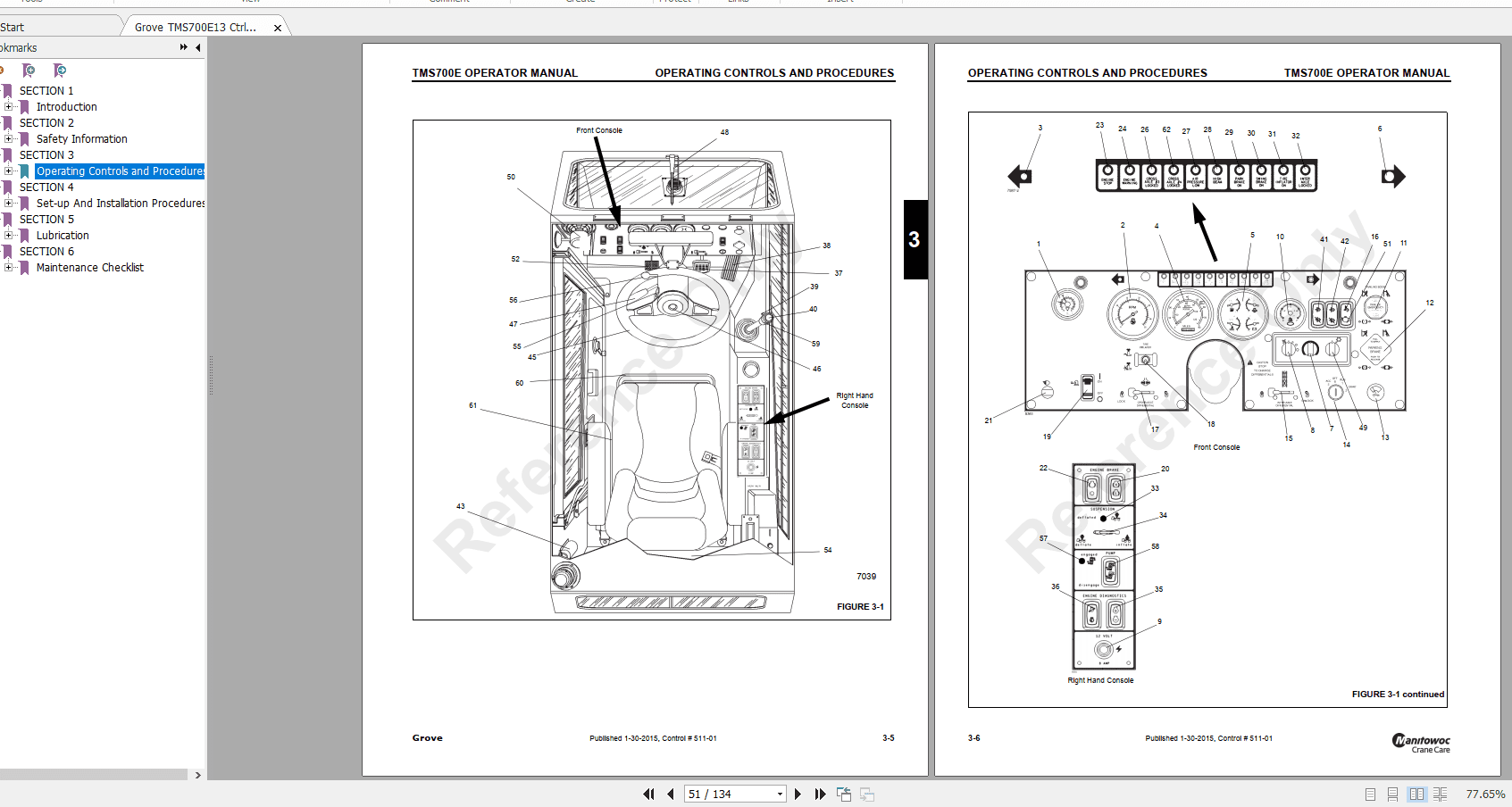 Grove TMS700E13 Ctrl511 01 Operators Manual 4