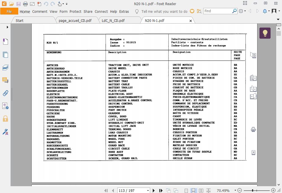 LINDEForklift80SSparePartsList 4