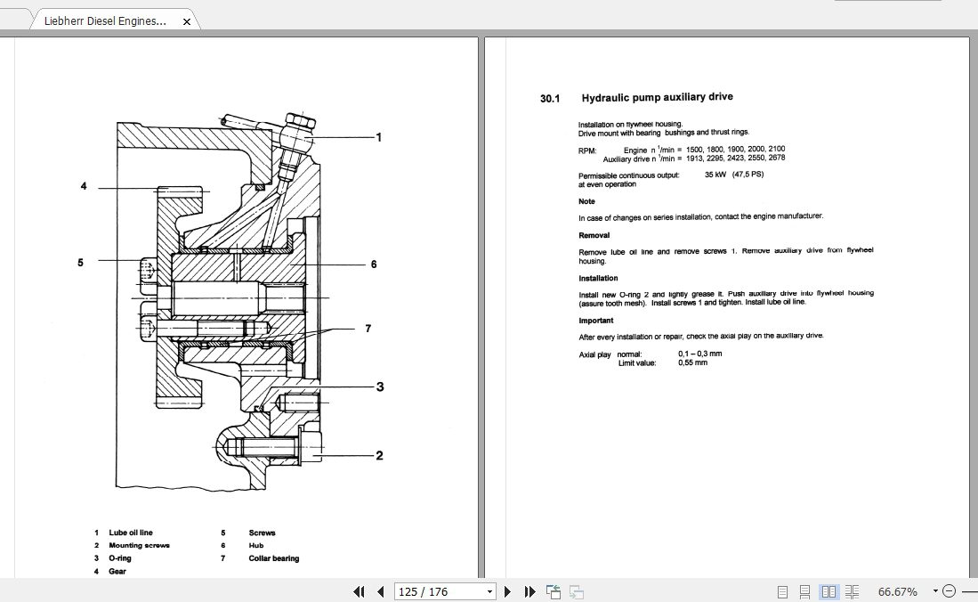 Liebherr Diesel Engines 908 9508 Service Manuals 4