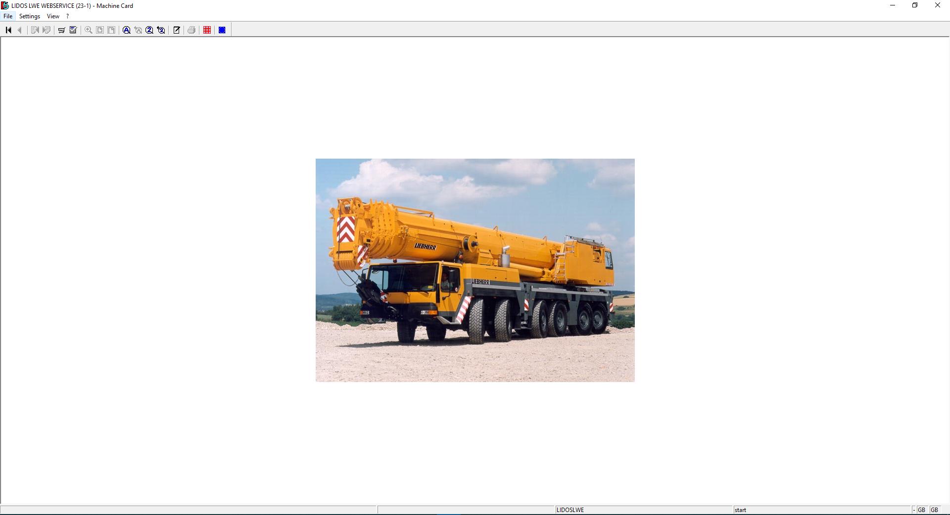 Liebherr Lidos Online EPC Service Document 07201910