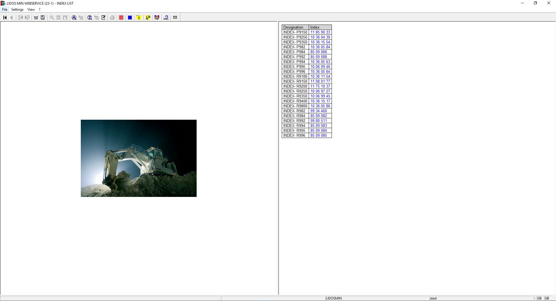 Liebherr Lidos Online EPC Service Document 07201911