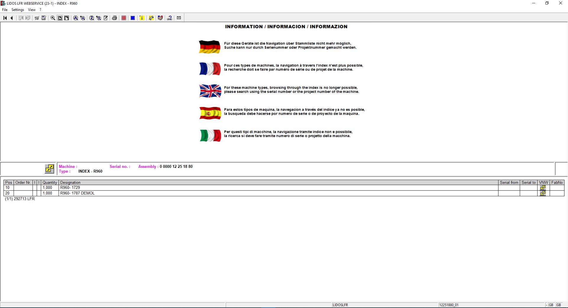 Liebherr Lidos Online EPC Service Document 07201915