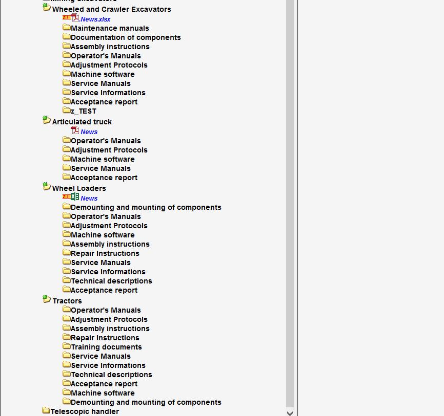 Liebherr Lidos Parts and Service Documentation Offline Updated 0120207