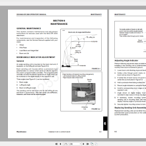 Manitowoc Cranes 2250 MAX ER 2253000CTR049 05 Operators Manual 3