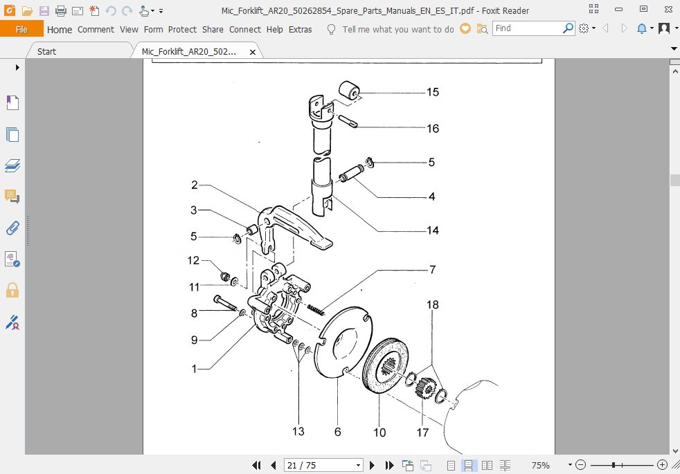 MicForkliftFullSparePartsManualsDVD 4