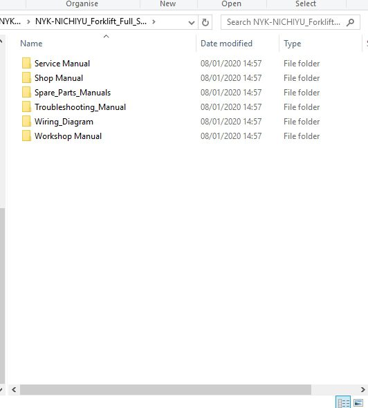NYK NICHIYUForkliftFullServiceManuals 1
