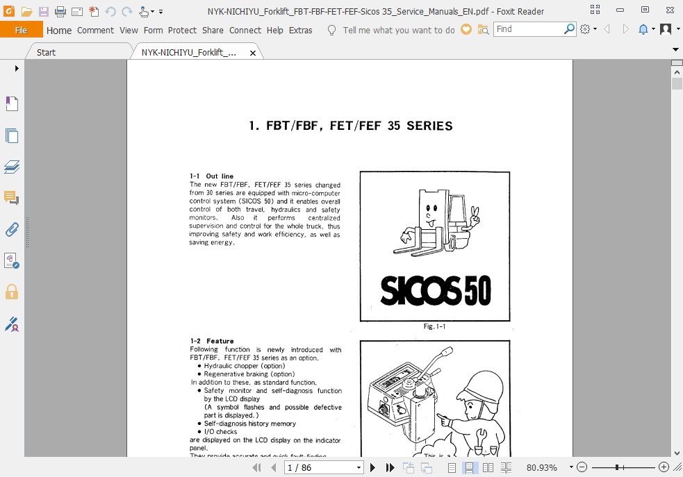 NYK NICHIYUForkliftFullServiceManuals 2