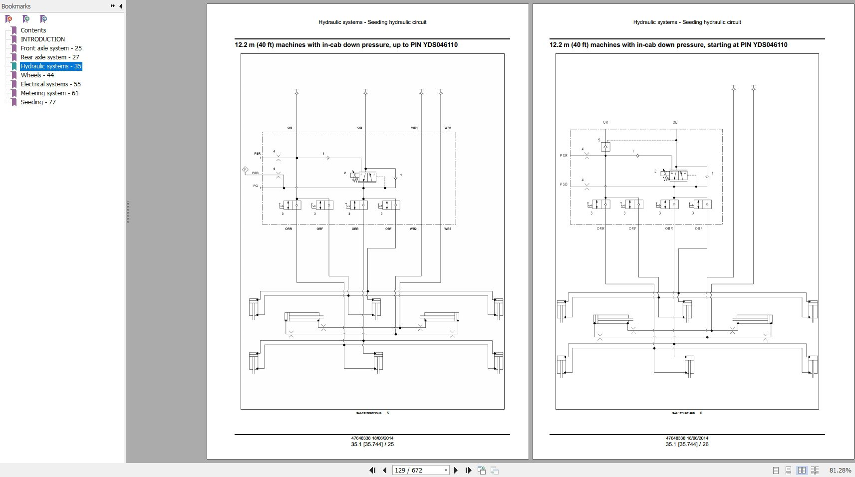 New Holland Disk Drill P2080 P2085 Service Manual47648338 3