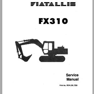 New Holland Fiatallis FX310 Service Manual60406759 1 1