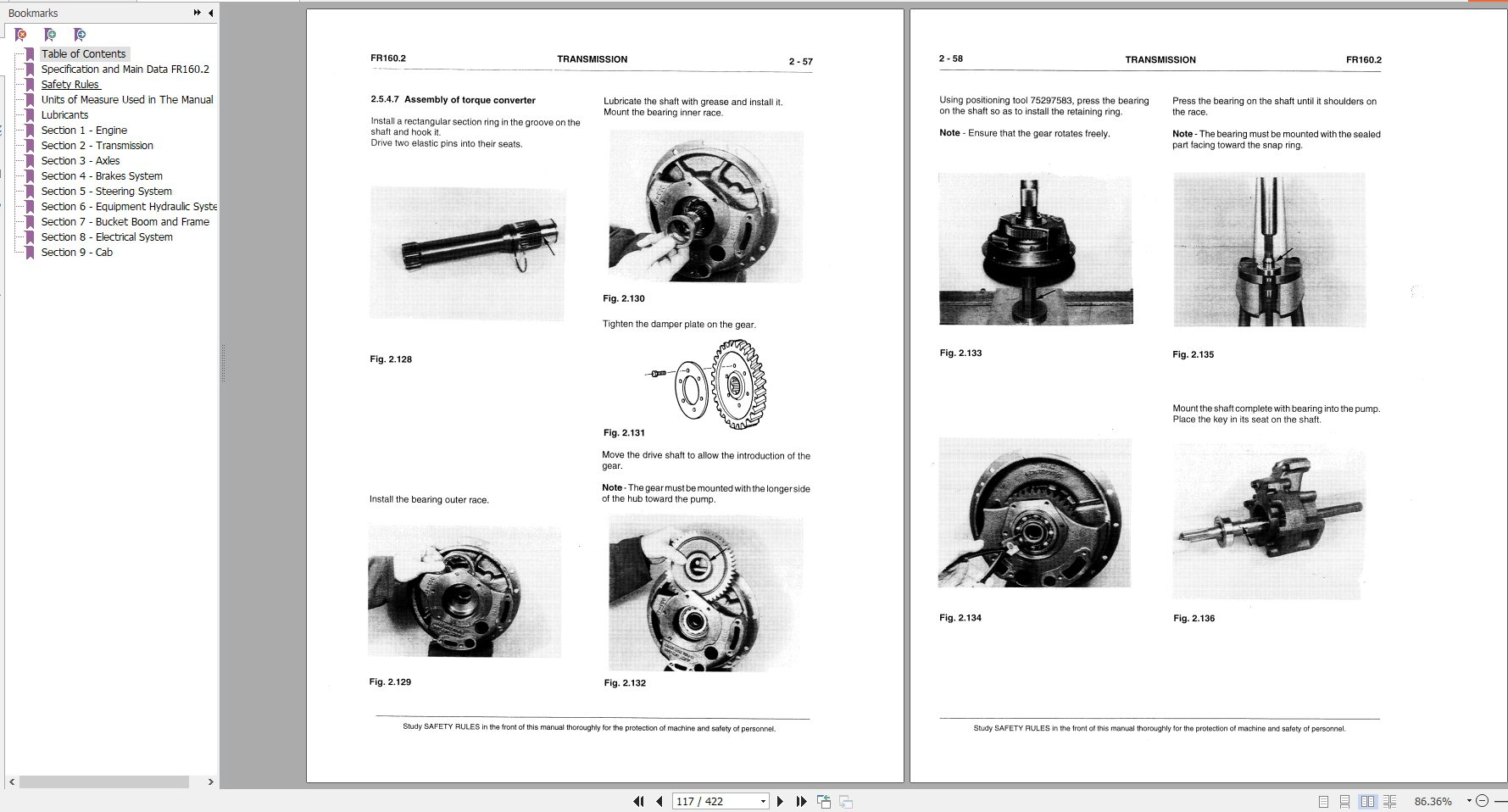 New Holland Fiatallis Wheel Loader FR1602 Service Manual60402207R0 3