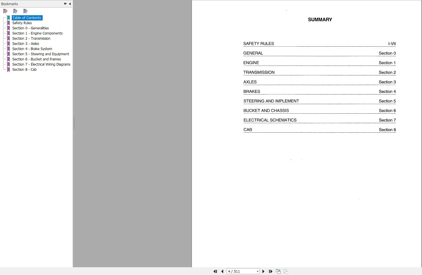 New Holland Fiatallis Wheel Loader FR90 Service Manual60402203 2