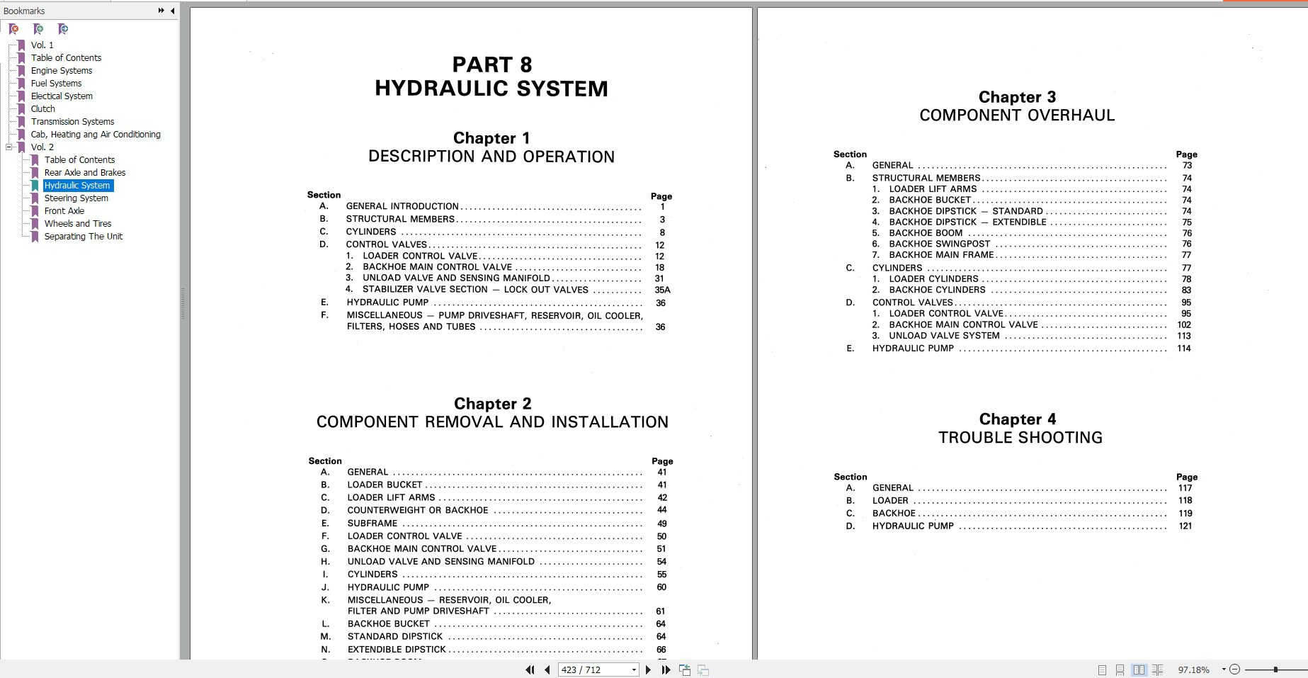 New Holland Ford Tractor Loader Backhoe 555A 555B 655 655AService Manual40055540 3