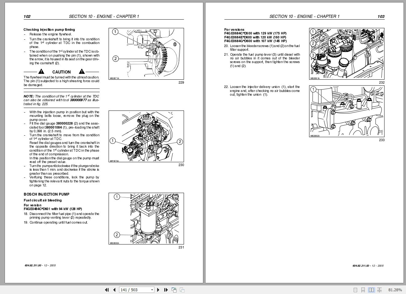 New Holland Grape Harvester VX680 Service Manual6048231100 3