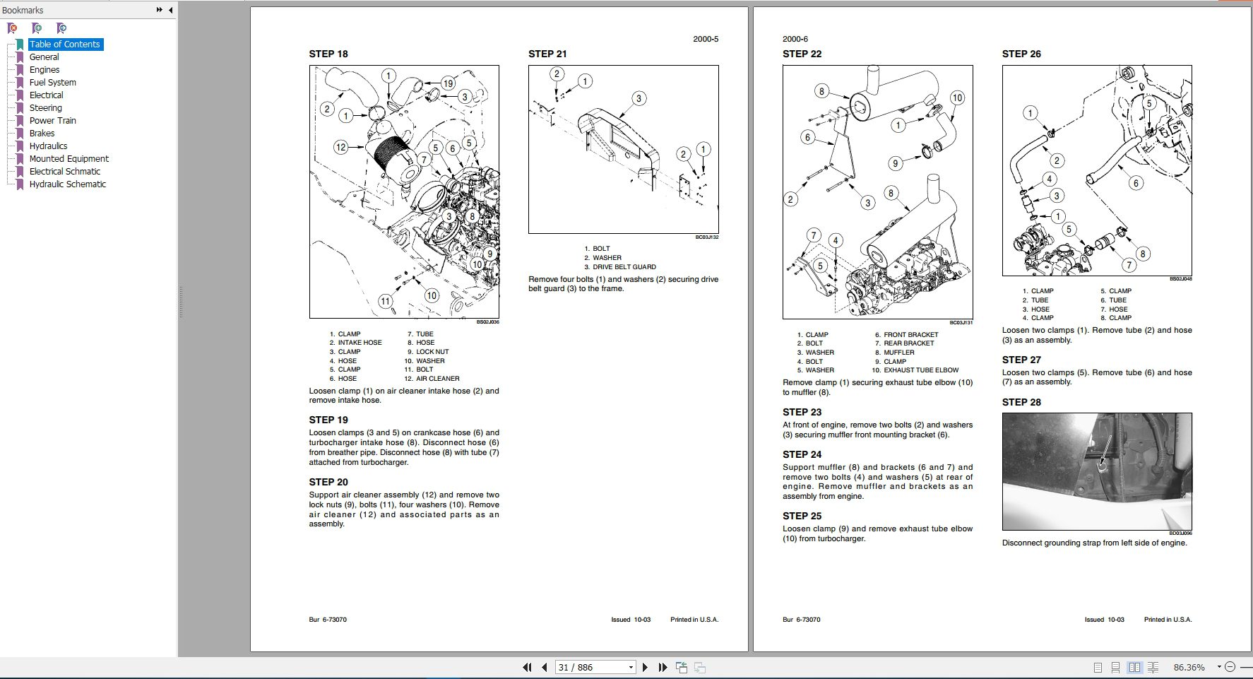 New Holland LW130B Wheel Loader Service Manual6 73002NAR0 2