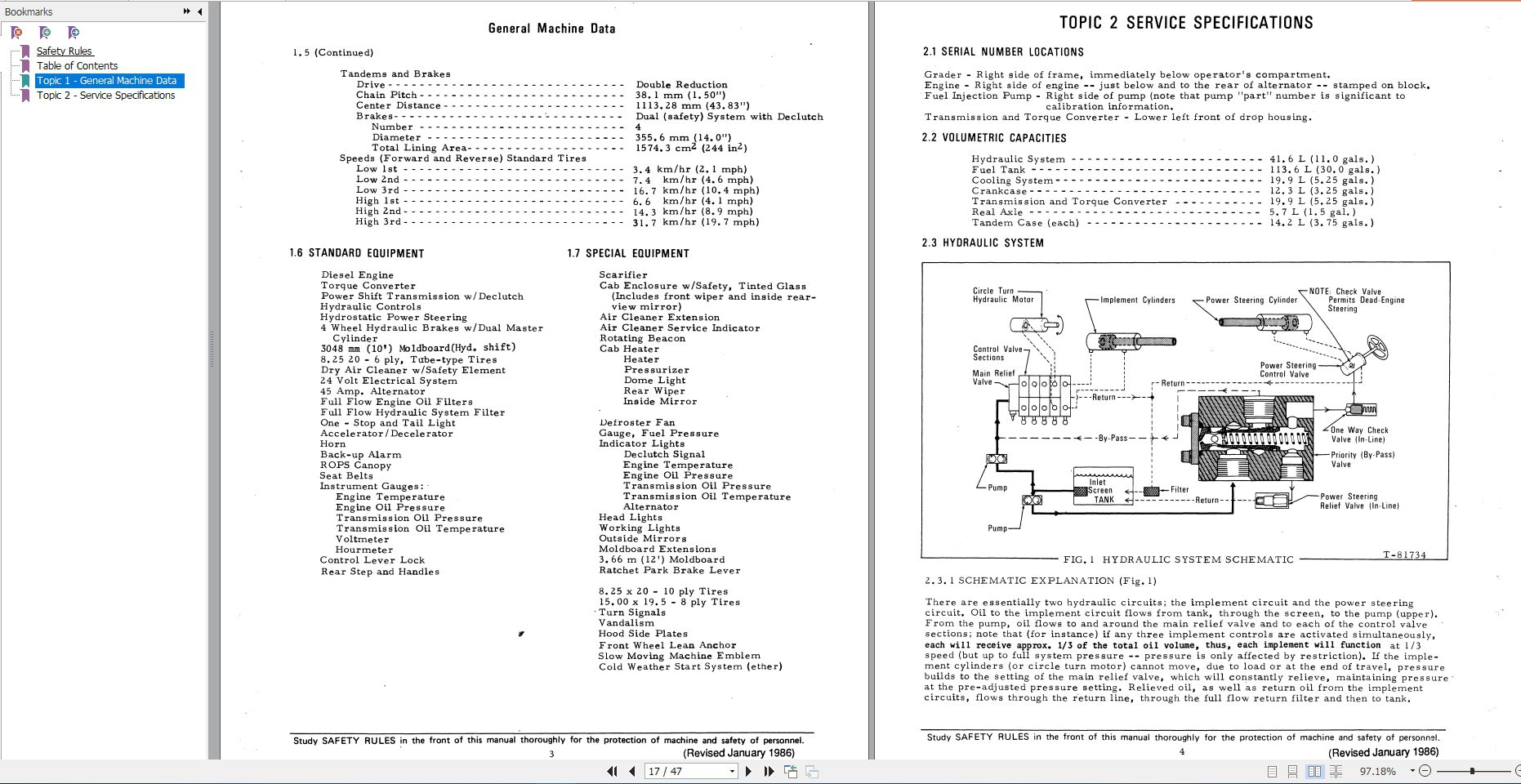 New Holland Motor Grader 65B Service Manual73119389 3