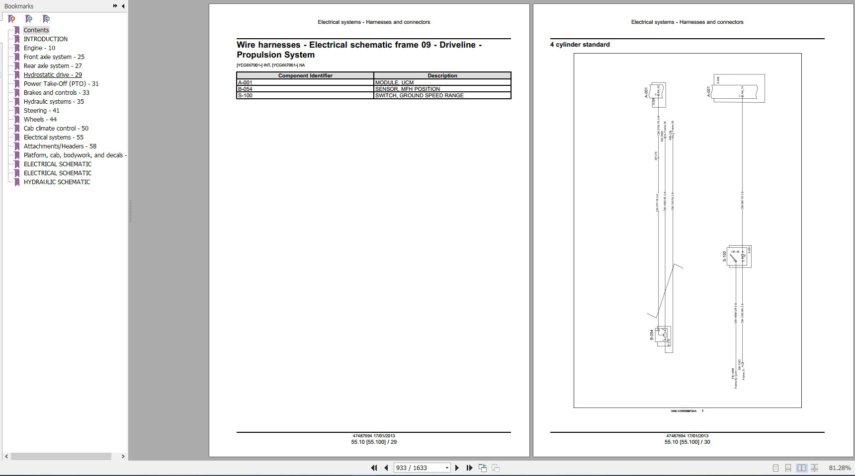 New Holland Self Propelled Windrower H8040 Service Manual47487694 4