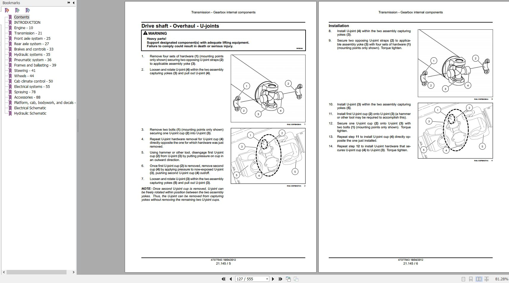 New Holland Sprayer Guardian SP240R SP275R Service Manual47377943 23