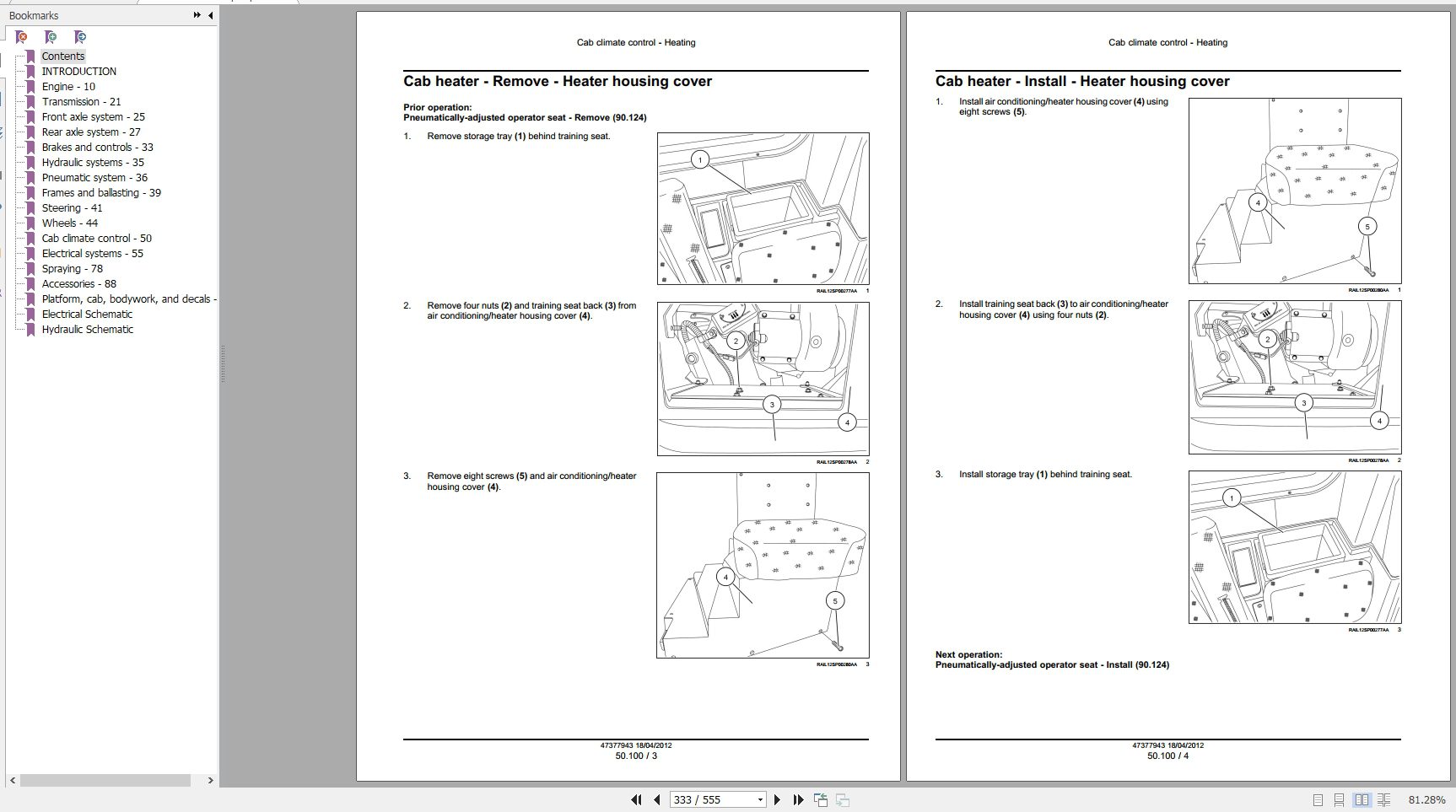 New Holland Sprayer Guardian SP240R SP275R Service Manual47377943 4