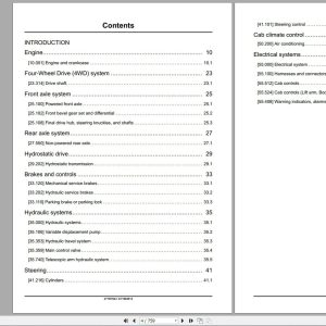 New Holland Telescopic Handler LM5020 LM5030 Service Manual47787942 2