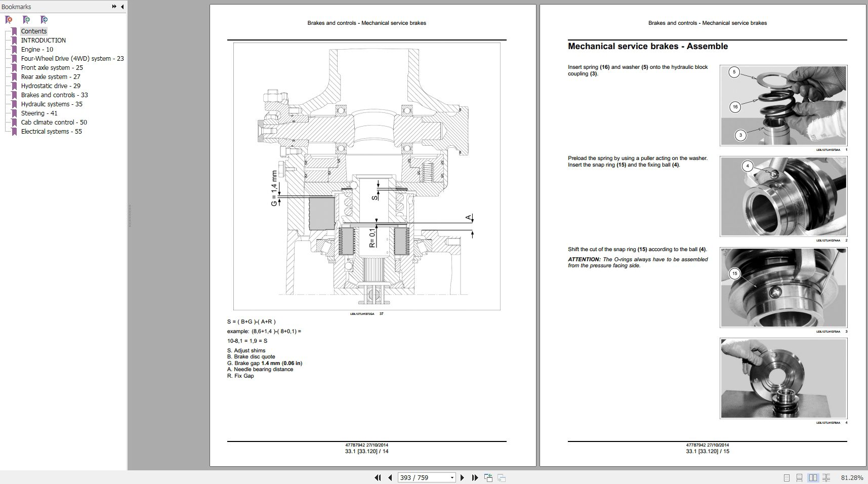 New Holland Telescopic Handler LM5020 LM5030 Service Manual47787942 4