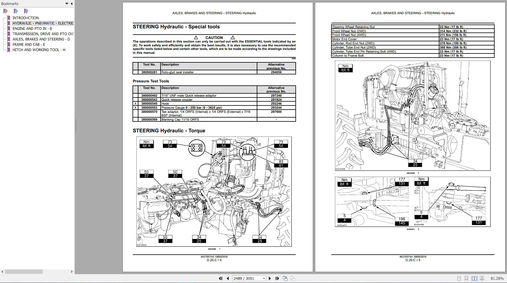 New Holland Tractor T6010T6020T6030T6040T6050T6060T6070 Service Manual84276574ANA 4
