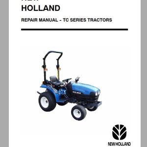 New Holland Tractor TC18D TC21D Repair Manual6045507100 1