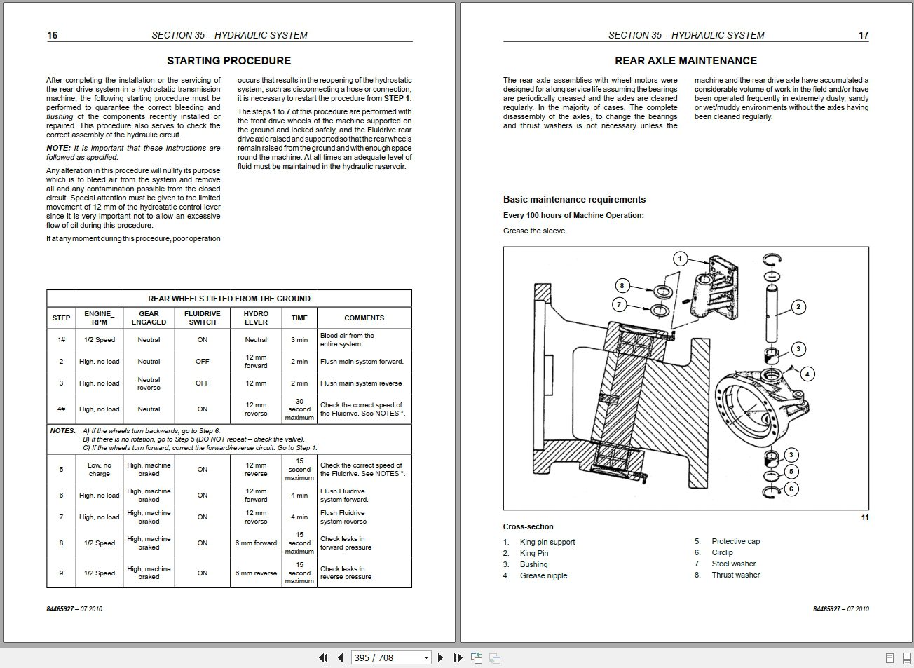 New Holland Tractor TC5070 Service Manual84465927 3