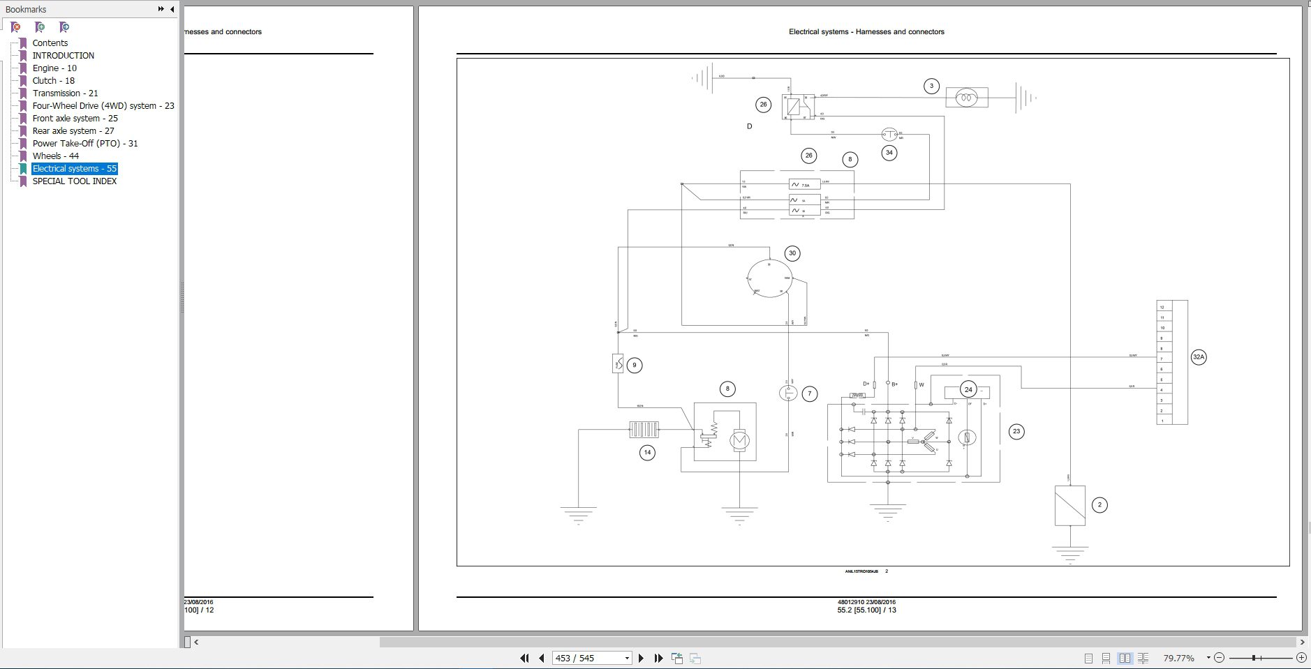 New Holland Tractor TD350 Service Manual48012910 3