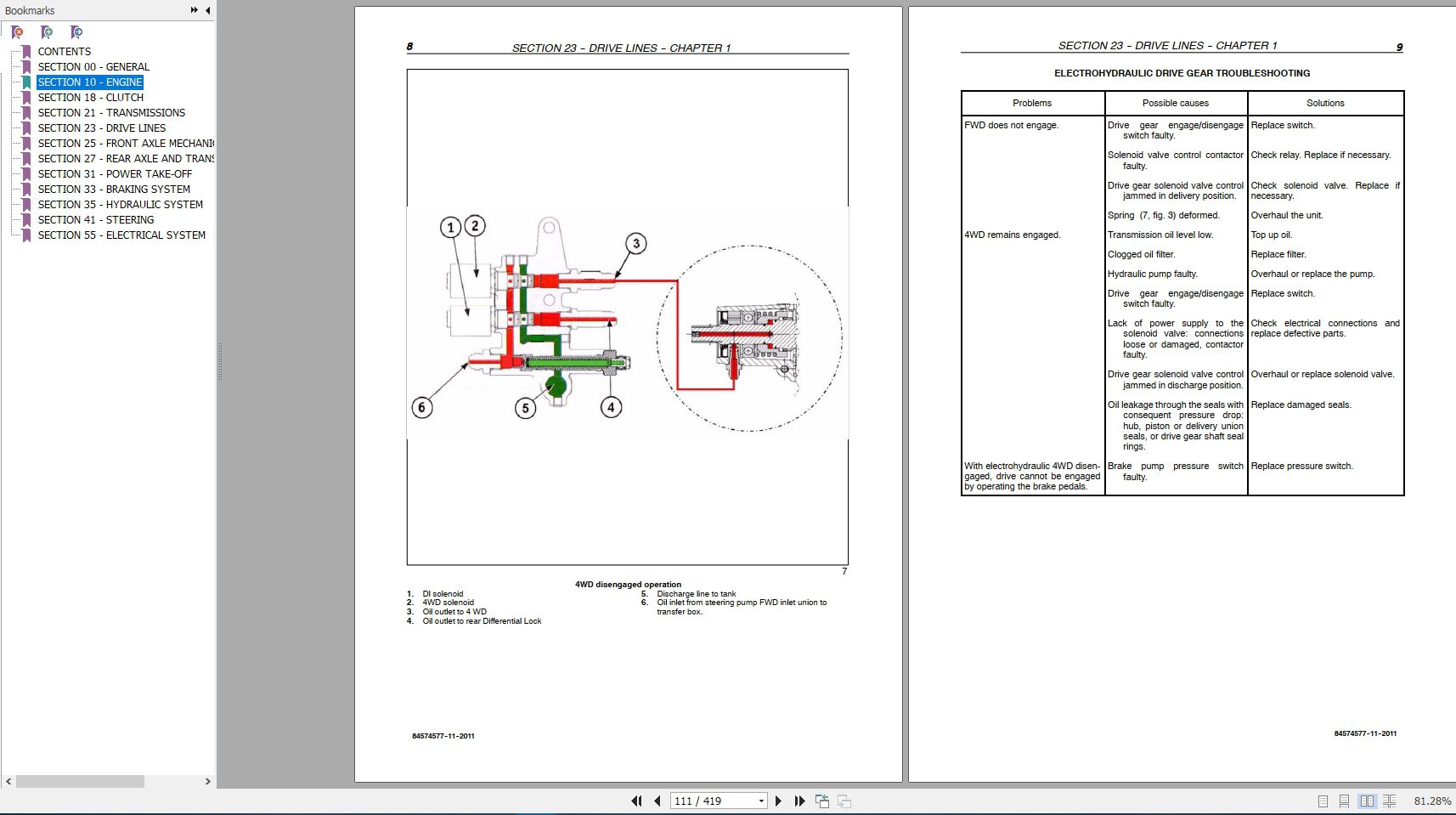 New Holland Tractor TD4040F Service Manual84574577 3
