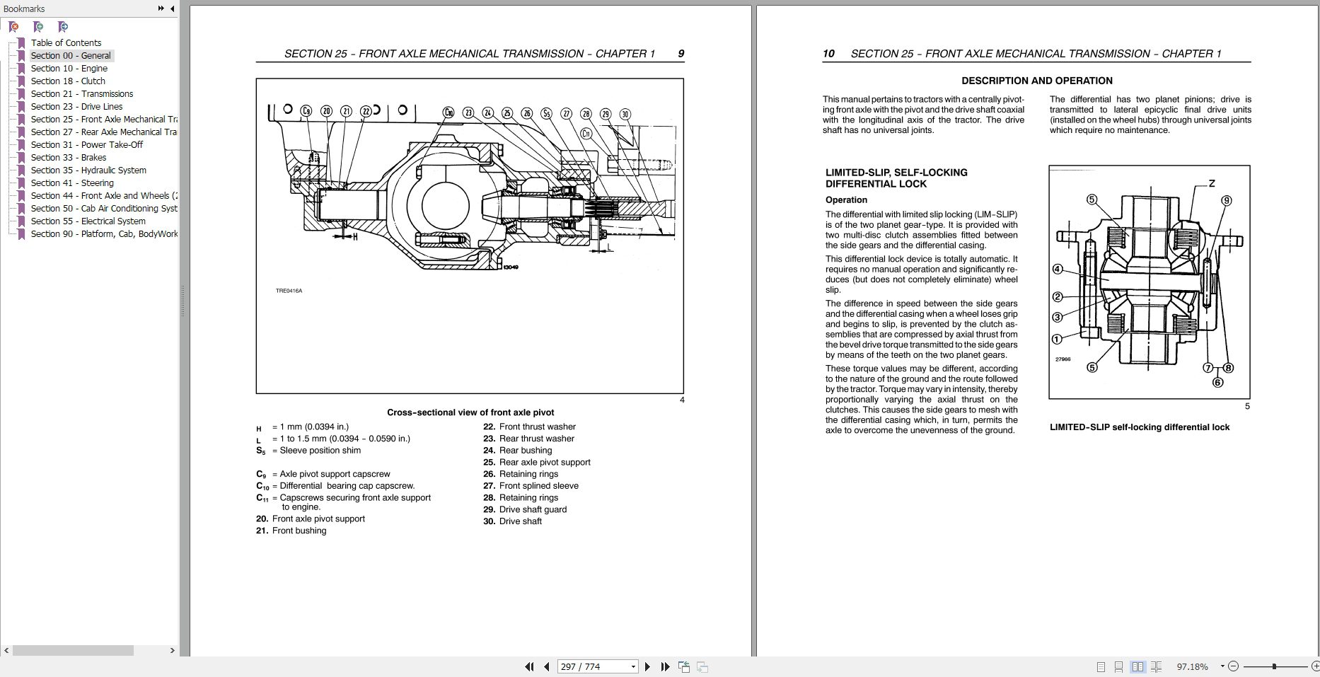 New Holland Tractor TD5030 TD5050 Service Manual84221704 3
